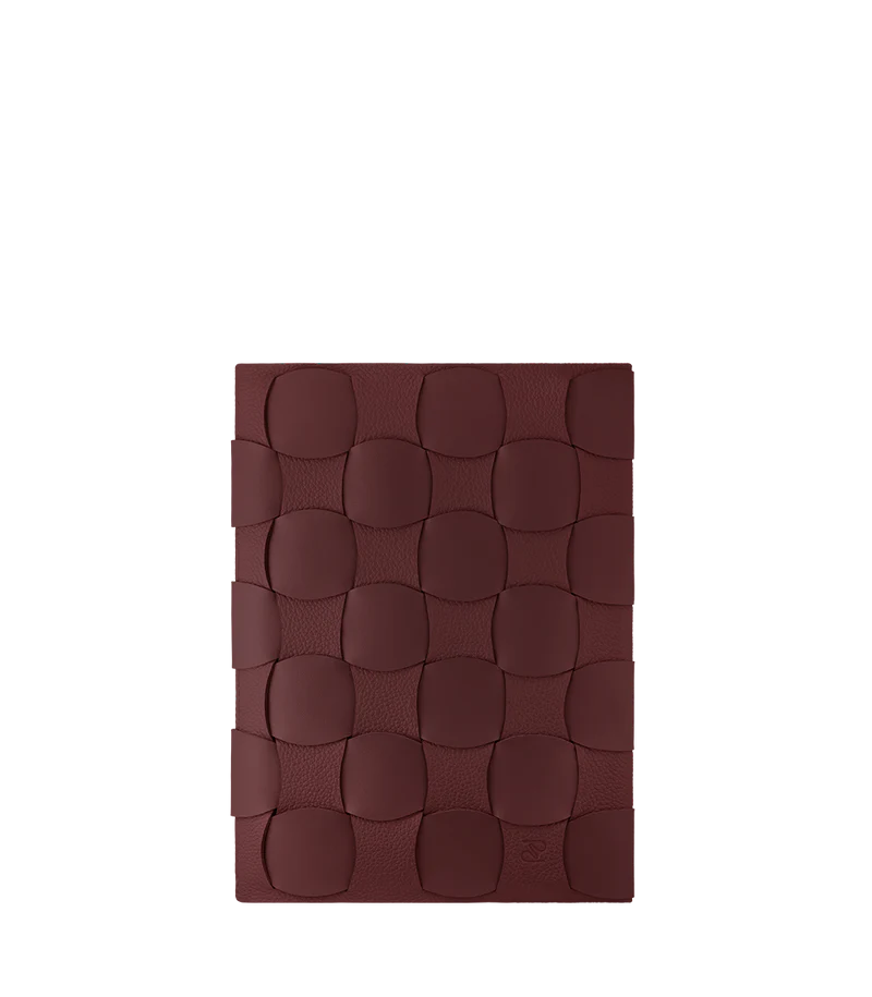A5 Neiti Notebook Cover - Black Cherry