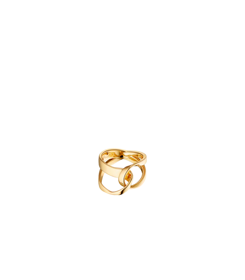 Éole Ring - 24 carat gold-gilded
