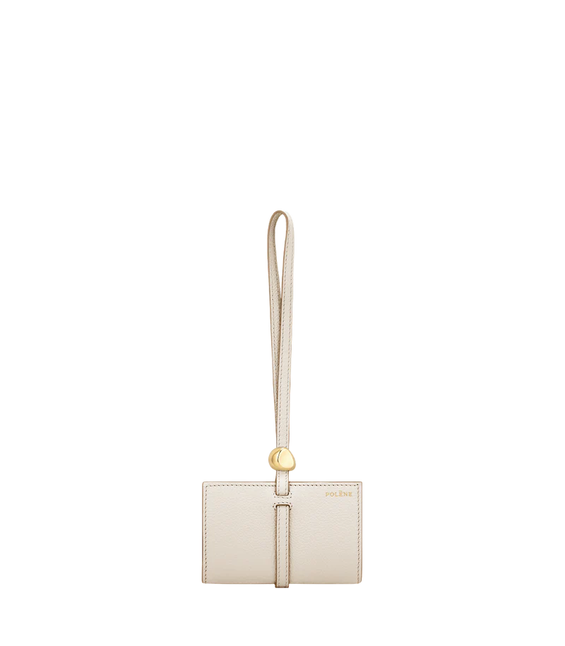 Kayé Card Holder - Textured Duo Chalk