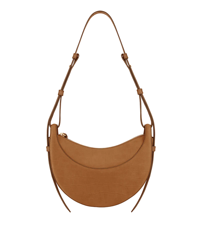 Numéro Dix - Crocodile Nubuck Cinnamon