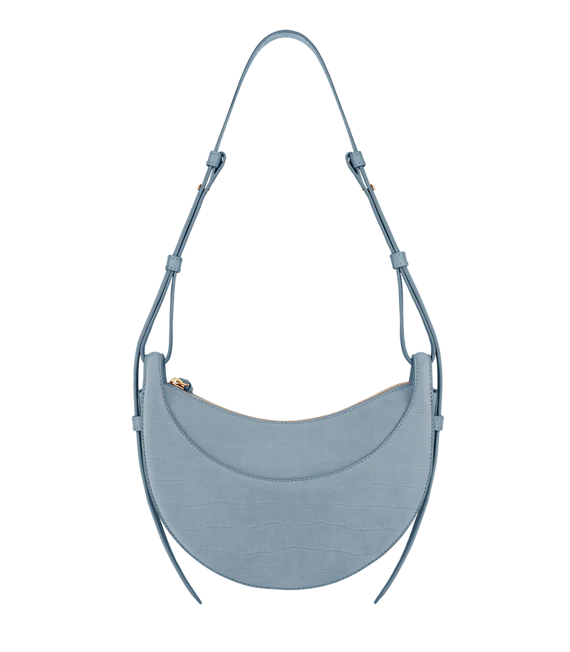 Numéro Dix - Crocodile Nubuck Polar